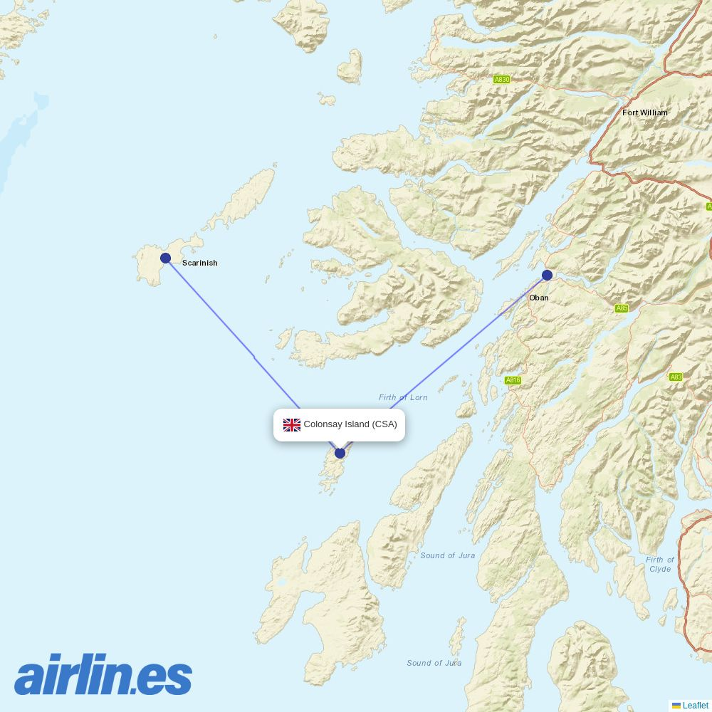  at CSA route map