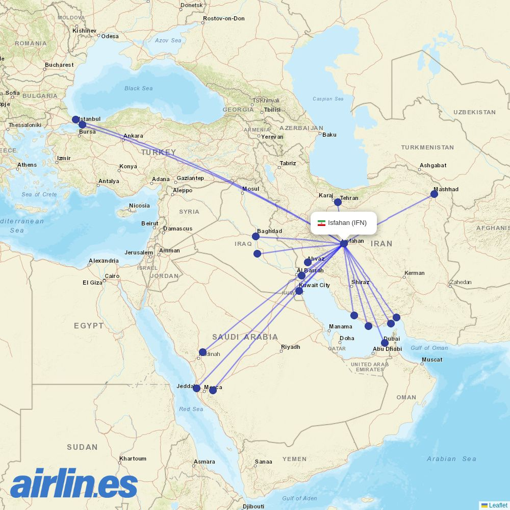  at IFN route map