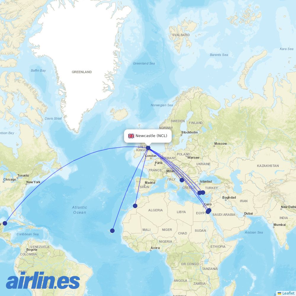  at NCL route map