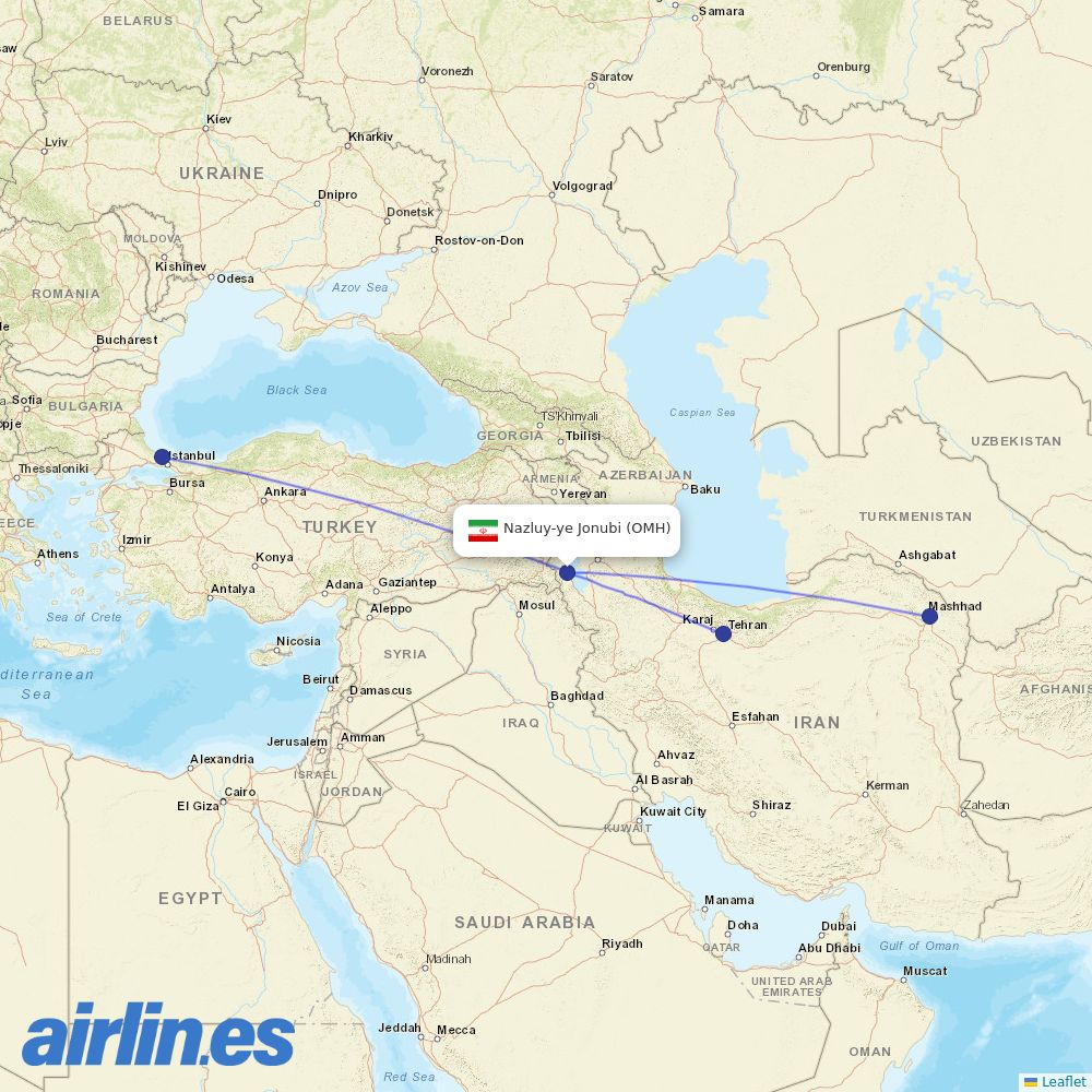  at OMH route map