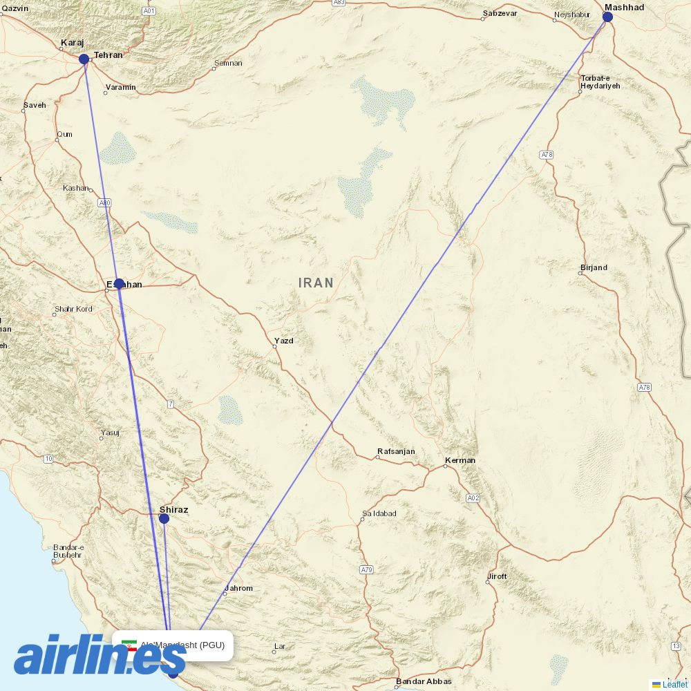  at PGU route map