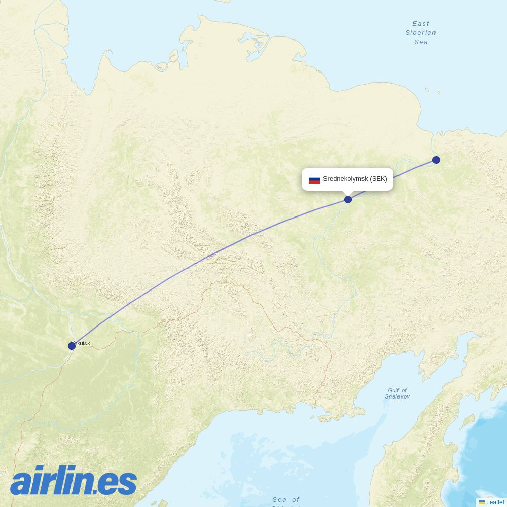  at SEK route map
