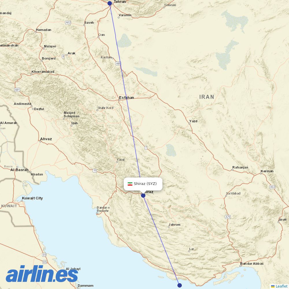  at SYZ route map
