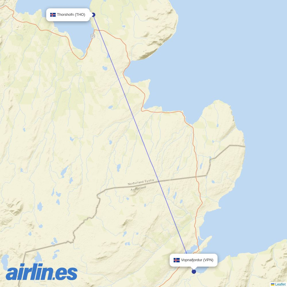  at VPN route map